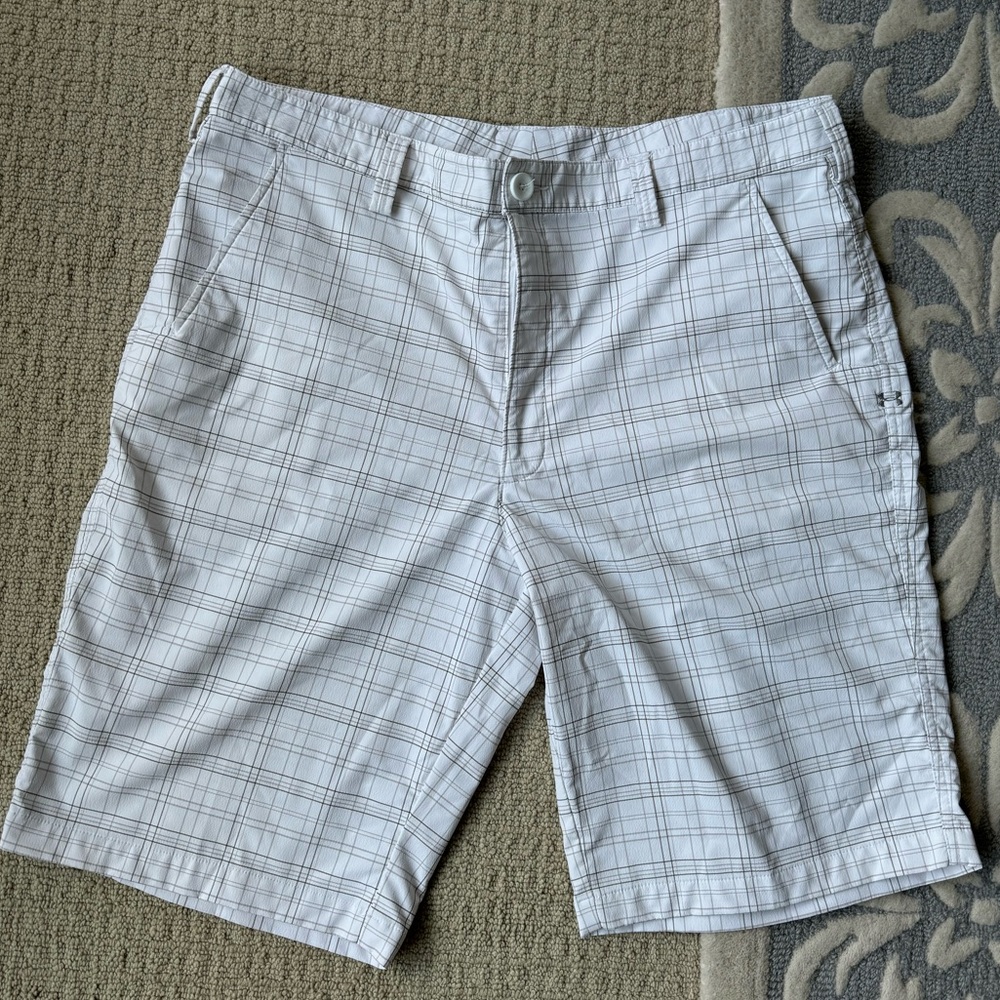 Under Armour plaid shorts